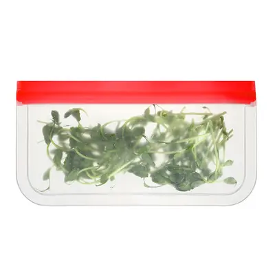 Matte PEVA-Lebensmittelbeutel, selbstverschließend, für den Kühlschrank - 11