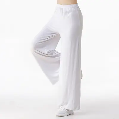 Modal-Yogahose mit weitem Bein, atmungsaktiv, Plus Size - 13