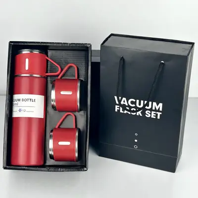 Thermobecher-Set aus Edelstahl 304 in Geschenkbox - 11