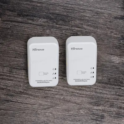 500M Kablolu Powerline Adaptör Seti, IPTV ve Ev Ağı İçin - 1