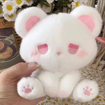 Internet-Berühmtheit dummes Baby Bär Plüschspielzeug super niedlicher Emo-Bär Stoff Baby für kleine Mädchen als Geschenk - 11
