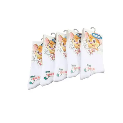 Authentic six-finger mouse children's socks, spring and autumn thin cotton pure cotton socks, hot wholesale short socks for students aged 1-15 on Taobao