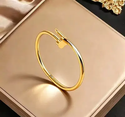 Titanyum çelik bilezik, dört yapraklı yonca, trendy - 9