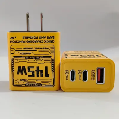 Neues Produkt PD145W intelligentes Ladegerät Dual Typ-C + einzelner USB-Adapter Multifunktions-Mobiltelefon-Schnellladevorrichtung - 8