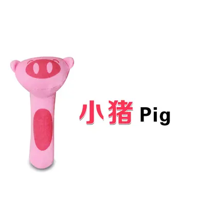 Panda-Plüsch-Handrassel BB-Stick Babyspielzeug 0-3 Jahre