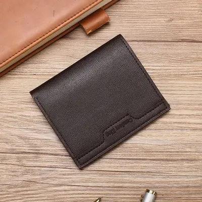 Men's Retro Handmade Wallet with Multiple Card Slots - 12