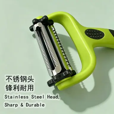 三合一削皮器刨丝器创意多功能旋转削皮器蔬果刨子刮皮刀礼品瓜刨