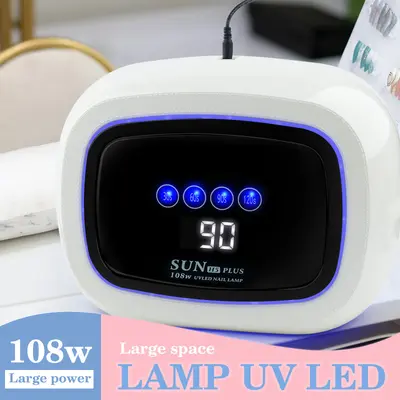 SUN H5PLUS Jel Oje için UV Lambası, Hızlı Kuruyan Tırnak Kürleme Jeli, Tırnak Sanatı Makinesi.