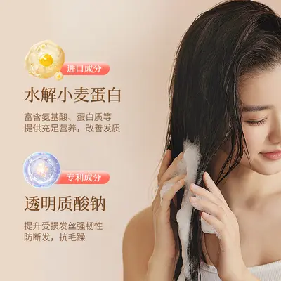 Zhiduo Caviar Nourishing Shampoo, Gentle Cleansing for Smooth Hair - 3