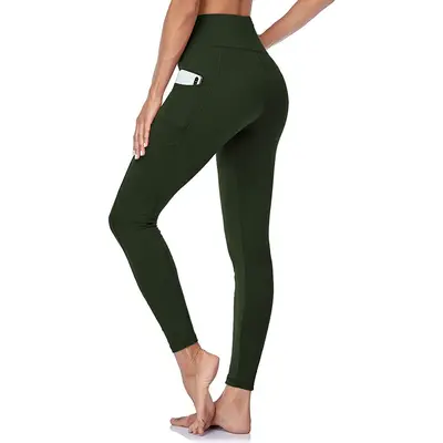 Women's Yoga Leggings with Pockets High Waist Tummy Control High Stretch - 12