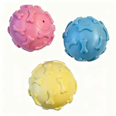 Rope Knot Dog Toy with TPR Rubber, Chew-Resistant for Teddy and Puppies - 13