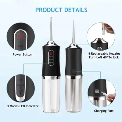 冲牙器便携式洗牙器口腔护理家用电动冲水牙线工厂直发便携冲牙器