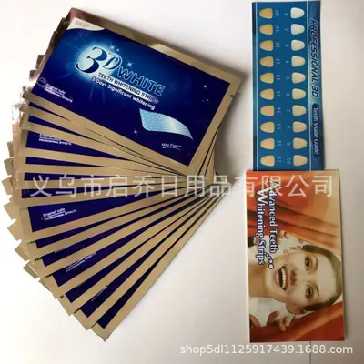 3DWHITE 3D-Zahnaufhellungsstreifen, Fleckenentfernung, Premium-Verpackung - 4