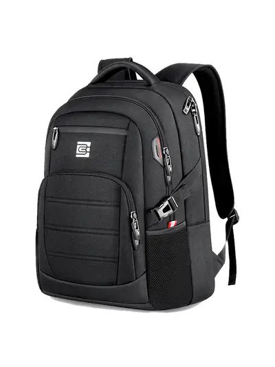 Bruno Cavalli Herren-Business-Rucksack, leicht, mit Laptopfach