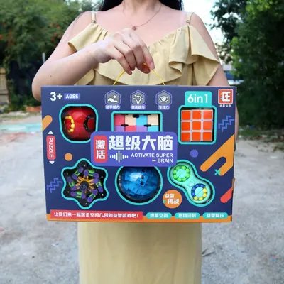 Rubik's Cube Maze Brain Training Puzzle Game for Children - 5