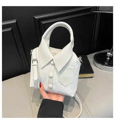 Women's Small Korean-Style Single-Shoulder Crossbody Bag - 9