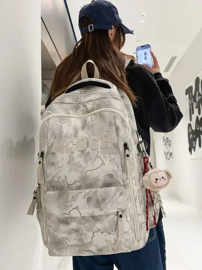 Air Cushion Schoolbag with Laptop Compartment, Large Capacity - 3