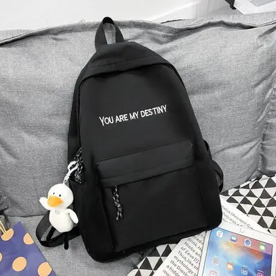 Harajuku Style Backpack for High School and College Students - 7