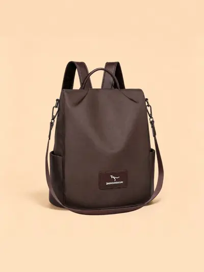 Lightweight Nylon Women's Backpack, Two-Way Wear, Student and Commuter - 3