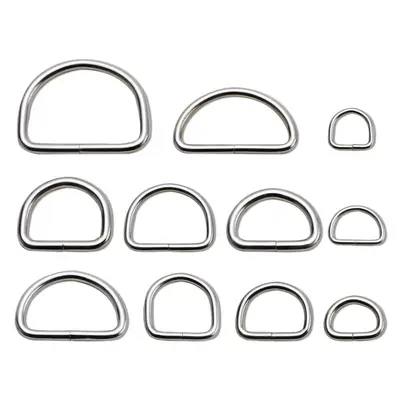 Metal D-Ring Bag Hardware, D-Buckle, Horseshoe Buckle