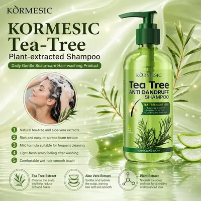 KORMESIC Tea Tree Shampoo Hair Cleansing