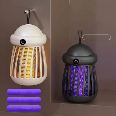 New Smart Electric Mosquito Killer Lamp Indoor Rechargeable Bedroom Home Mosquito Repellent Outdoor Ambiance Light Mosquito Repellent Device