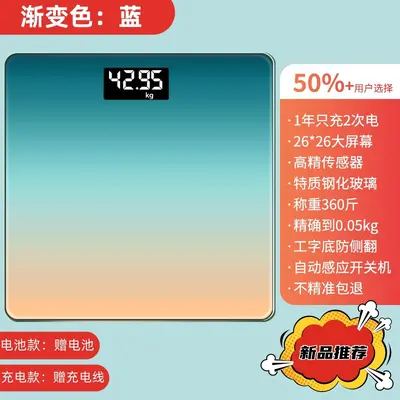 Smart body fat scale, Mijia APP connected - 8