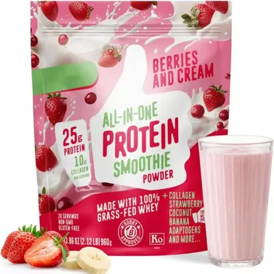 跨境外贸爆款ALL-IN PROTEIN SMOOTHIE POWDER 巧克力蛋白奶昔粉 - 8