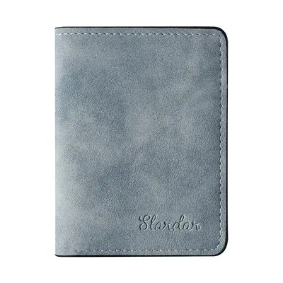 Ultra-Thin Mini Men's Wallet with Card Holder, Soft - 5