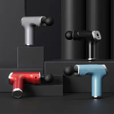 【工厂直销】跨境迷你筋膜枪 肌肉按摩器mini按摩抢massage gun