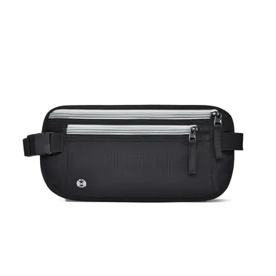Amazon passport document bag personal invisible waterproof RFID anti-theft waist bag overseas travel money bag storage bag