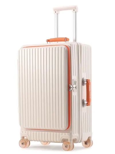 Side-Opening Suitcase 20 Inch, Large Capacity, Jelly Wheels - 6