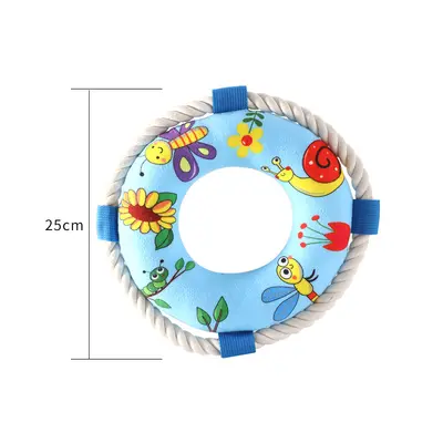 Plush Squeaky Dog Toy, Interactive and Chew-Resistant - 8