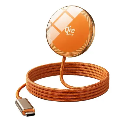 25W Magnetic Wireless Charger, Qi2.2, Compatible with Apple MagSafe