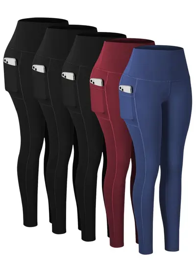 High-Waisted Butt-Lifting Yoga Pants, Soft and Comfortable - 4