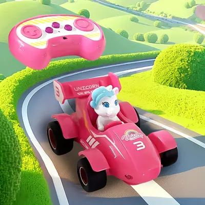 Unicorn uzaktan kumandalı yarış arabası, kablosuz drift, çocuk eğitici oyuncak