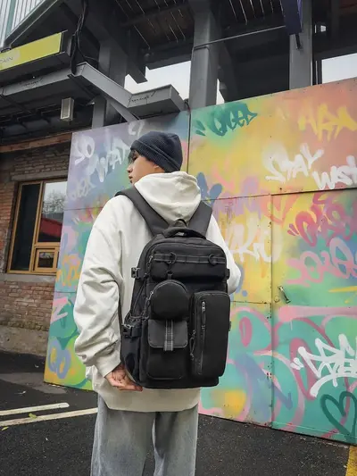 Laptop Backpack, Large Capacity, Business Travel, Multifunctional - 5