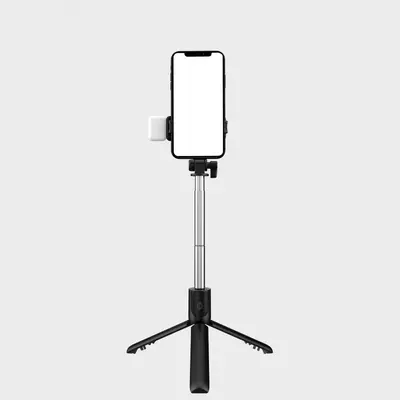 Großhandel Internet-Star langes Smartphone-Selfie-Stab Schönheitslicht Mini-Drehständer mit Bluetooth intelligales Kamera-Stativ