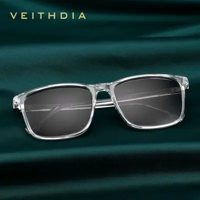 Unisex Square Frame Polarized UV400 Sunglasses, Model 7521 - 3