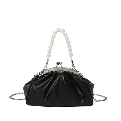 Women's Cloud Bag, Textured Everyday Shoulder Crossbody Bag - 6