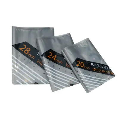 Travel Vacuum Compression Bag Set for Luggage, Portable - 7