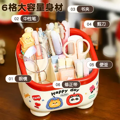 Schreibtisch-Organizer, niedliches Design, Stiftbox