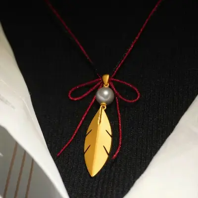 Scaramouche Necklace, Genshin Impact Fan-Made Collarbone Chain