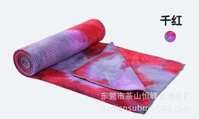 Batik yoga matı havlusu, kaymaz, kalın, mikrofaser - 10