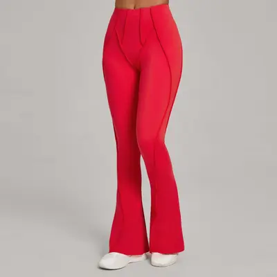 Women's Yoga Flare Pants, High-Waist, Butt-Lifting - 8