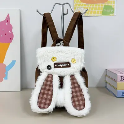 Large Capacity Women's Backpack, Simple Casual Everyday Style - 3