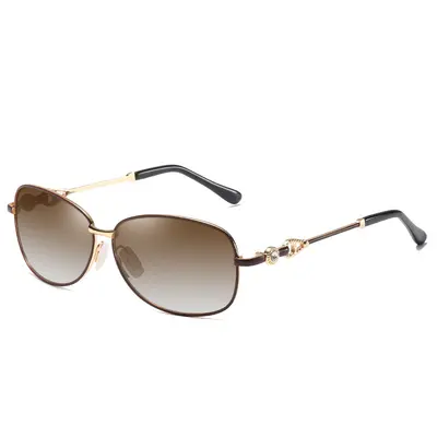 Small Frame Polarized UV Protection Driving Sunglasses for Women - 7