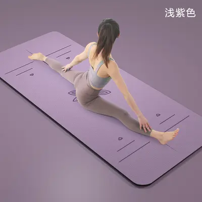 PU Yogamatte 185x68x0,5cm rutschfest Premium - 7