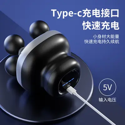 新款专业级全自动按摩器无刷四头筋膜枪强力肌肉深层电动按摩仪