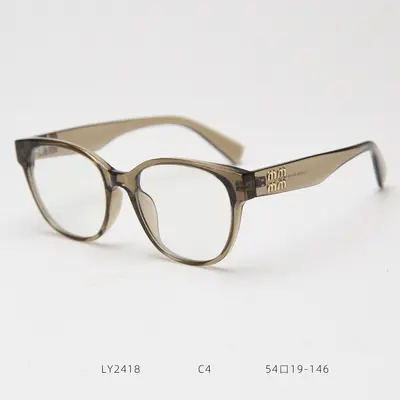 Retro Cat-Eye Glasses Frame, Large Frame, Tortoiseshell, Prescription Lenses Available - 9